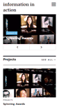 Mobile Screenshot of informationinaction.com